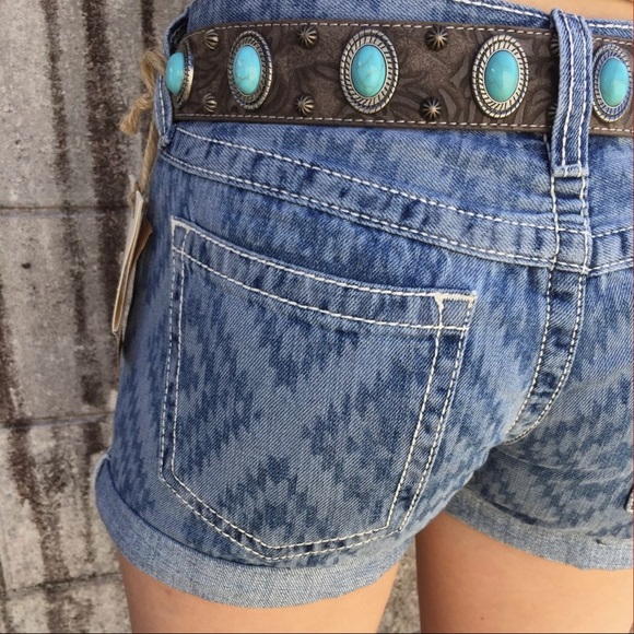 ariat denim shorts